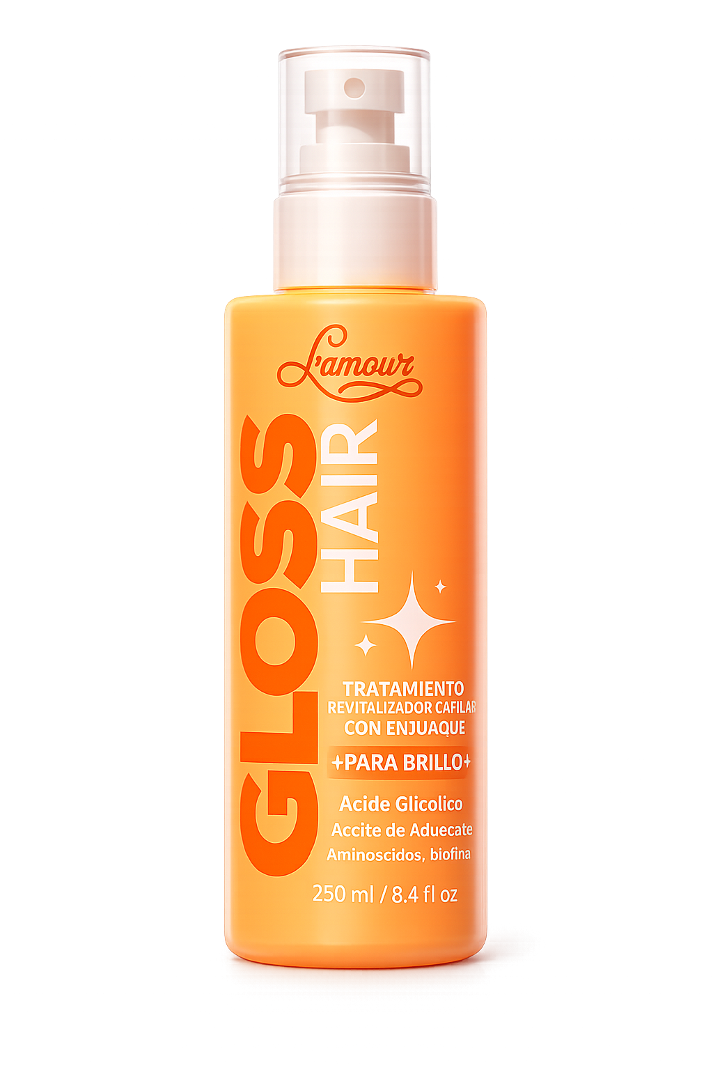 Tratamiento Lamour Gloss Hair | Revitalizador Capilar con Brillo Intenso 1