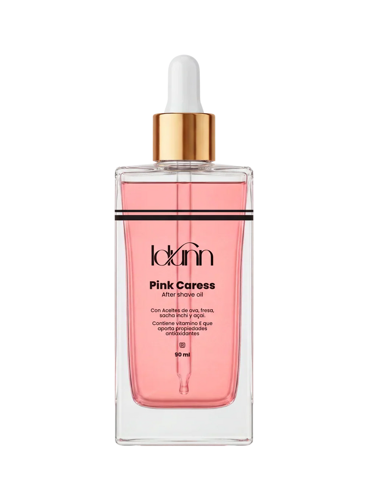 Aceite After Shave con Sacha Inchi y Vitamina E - Idunn Pink Caress (90 ml)