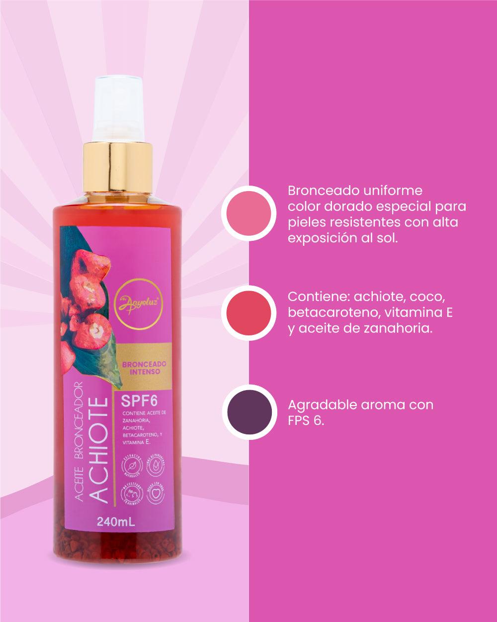 ACEITE BRONC.ANYELUZ*240ML ACHIOTE