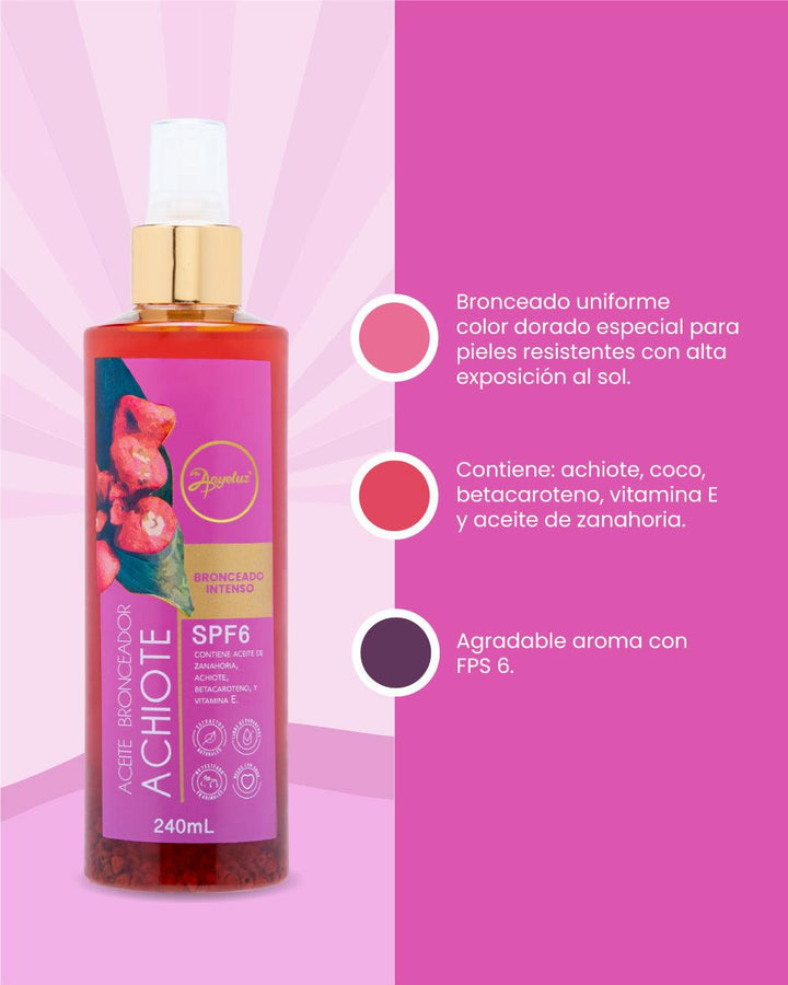ACEITE BRONC.ANYELUZ*240ML ACHIOTE