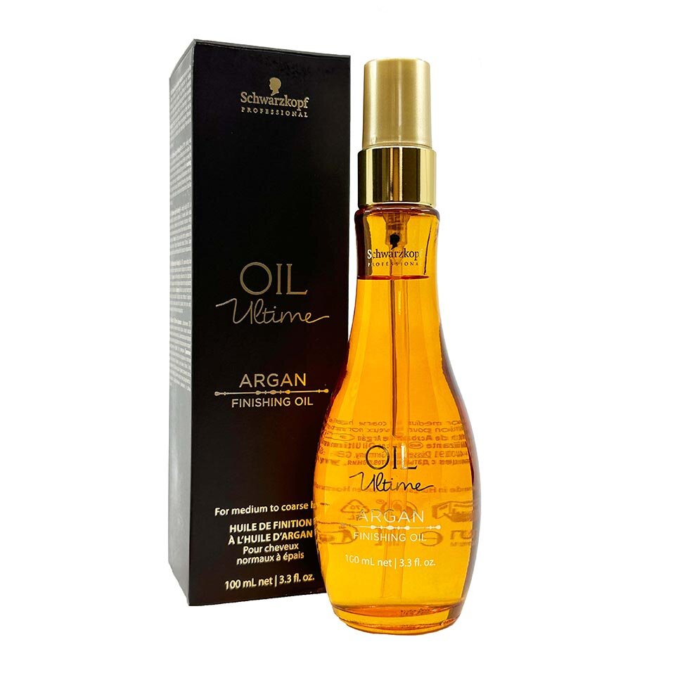 Aceite profesional Schwarzkopf Ultime Argan Finishing Oil 100 ml