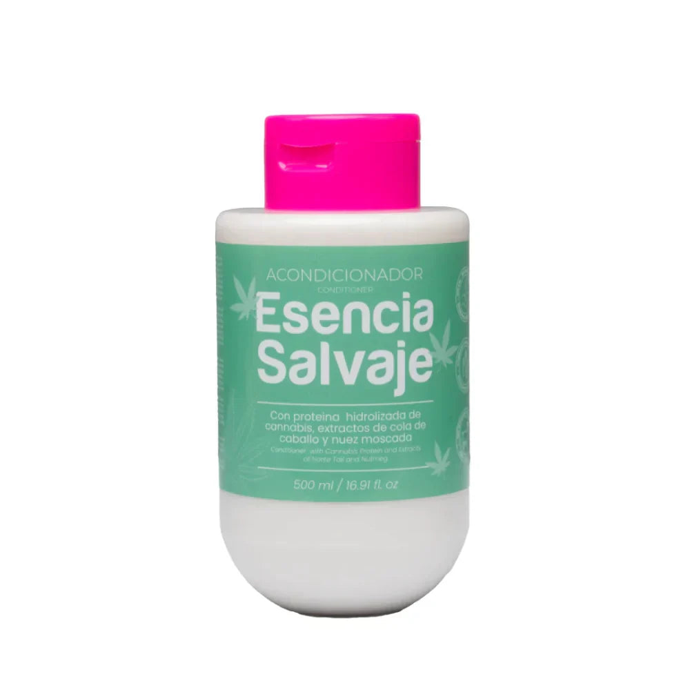 Acondicionador de Cannabis, Cola de Caballo y Nuez Esencia Salvaje | 500 ml