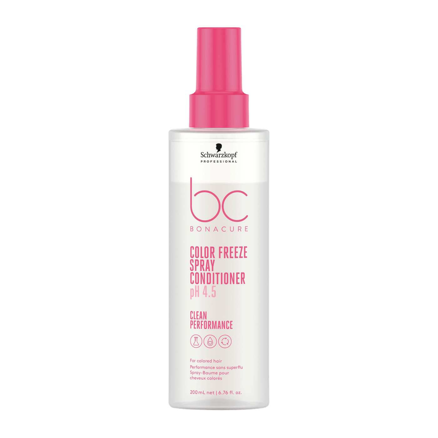 Acondicionador en Spray Schwarzkopf BC Bonacure Color Freeze pH 4.5 (200ml) | Brillo Vibrante y Protección de Color sin Aclarado