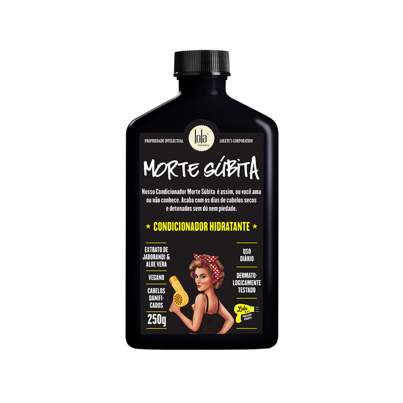 Acondicionador Hidratante Morte Súbita Lola Cosmetics | Cuidado Diario (250g)