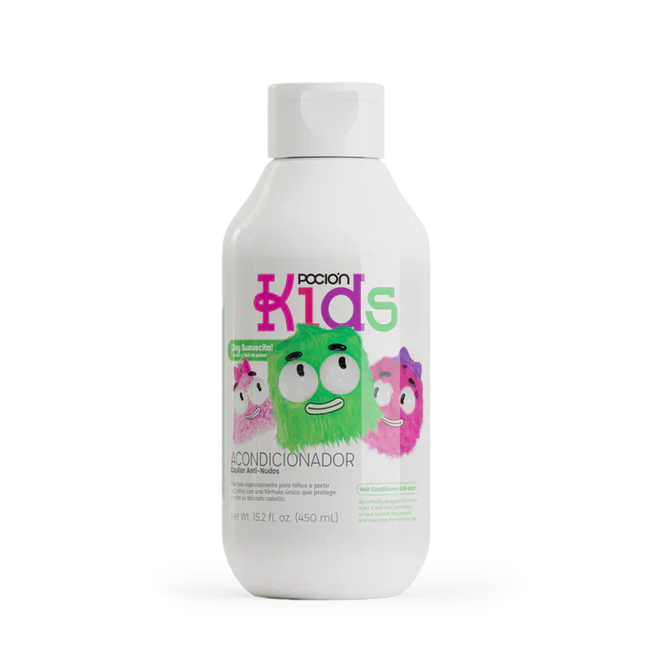 Acondicionador Infantil Poción Kids | Desenredante Suave y Nutritivo | 450 ml