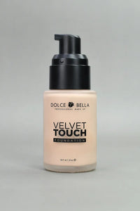 Base de Maquillaje Dolce Bella Velvet Touch | Tono 5 | Acabado Profesional y Textura Sedosa
