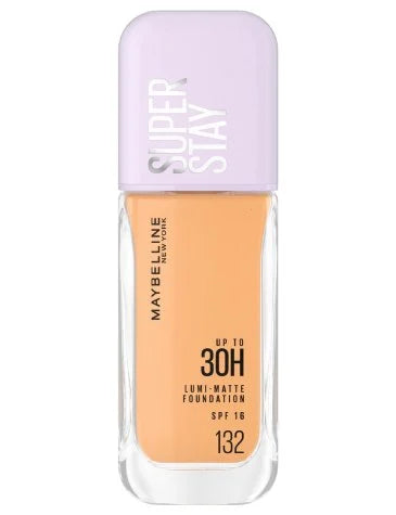 Base de Maquillaje Maybelline Super Stay Lumi-Matte Tono 132 | Hasta 30H de Duración