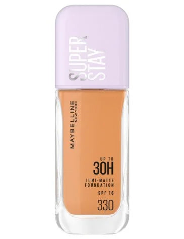 Base de Maquillaje Maybelline Super Stay Lumi-Matte Tono 330 | Hasta 30H de Duración