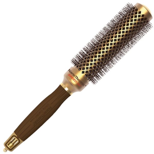 Cepillo Olivia Garden NanoThermic Speed XL | 34mm para un Secado Ultrarrápido y Profesional