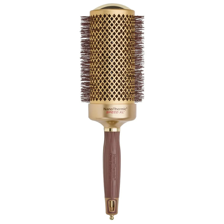 Cepillo Olivia Garden NanoThermic Speed XL | 54mm para un Estilizado Profesional y Voluminoso
