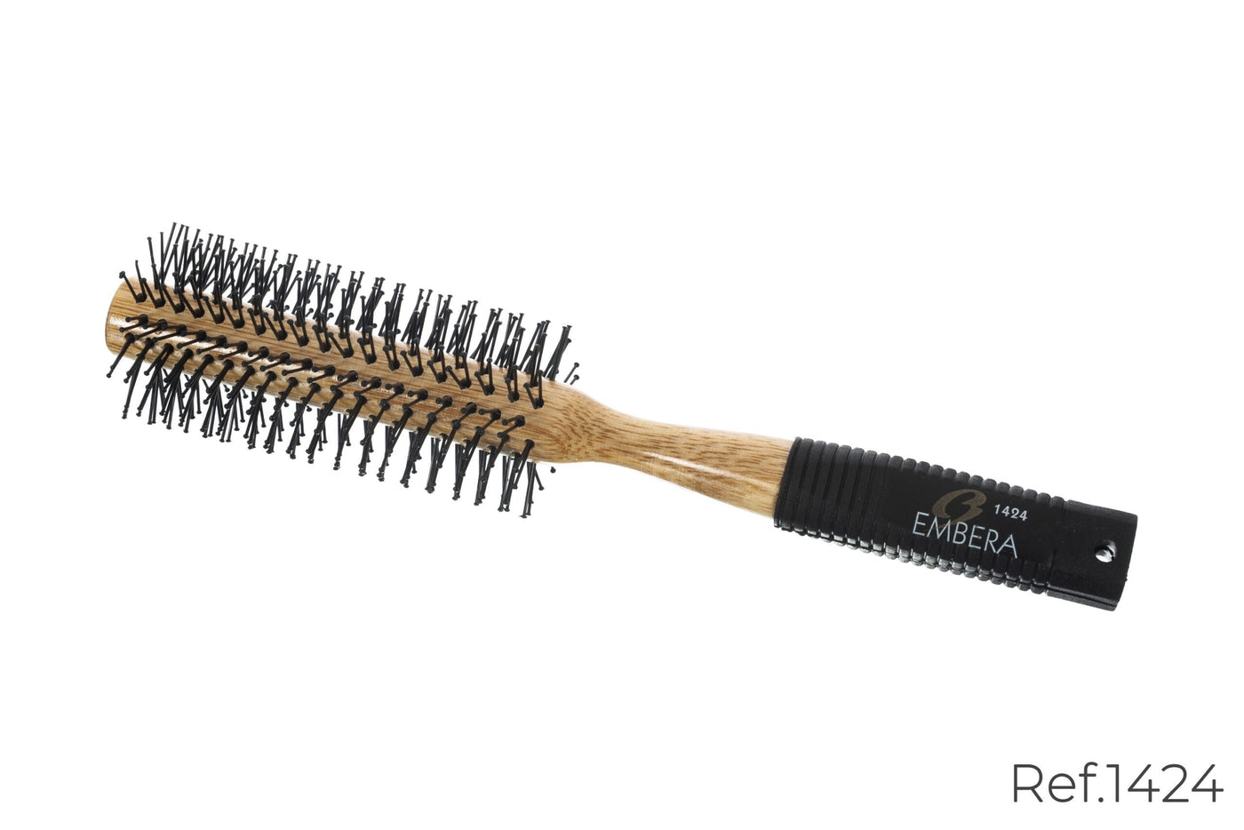 Cepillo Redondo Profesional Embera Ref. 1424 | Tamaño Pequeño para Estilizado de Precisión