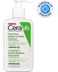 CeraVe Limpiadora Crema-Espuma Hidratante | 236 mL