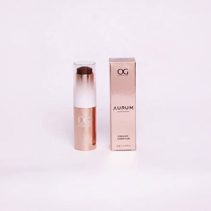 Creamy Contour Aurum Outdoor Girl (OG) | Tono CT204 | Contorno en Barra de Acabado Profesional