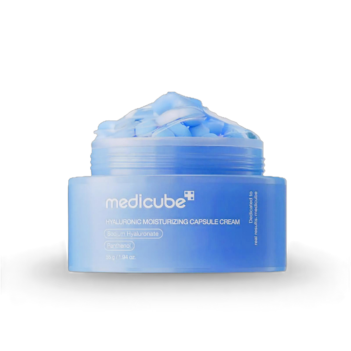 Crema Facial con Capsulas |Medicube Hyaluronic Moisturizing Capsule Cream | (50 ml)