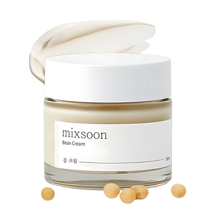 Crema Facial Hidratante y Nutritiva de Soya | Mixsoon Bean Cream 50 ml