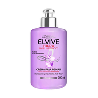 Crema para Peinar L'Oréal Elvive Hidra Hialurónico | Hidratación y Anti-frizz (300ml)