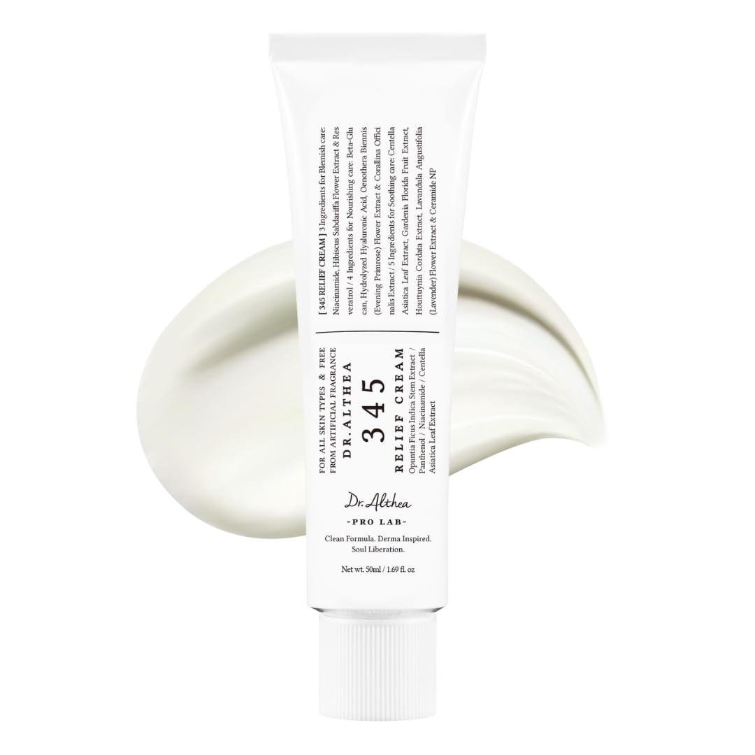 Dr.Althea 345 Relief Cream | Crema Calmante y Reparadora | Fórmula Derma Inspirada (50ml)