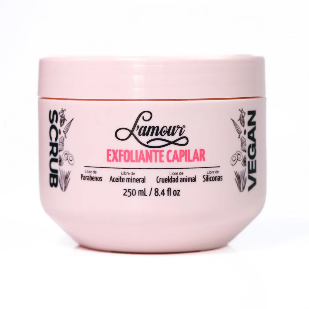 Exfoliante Capilar L'amour | Tratamiento Detox para un Cuero Cabelludo Saludable | 250 ml