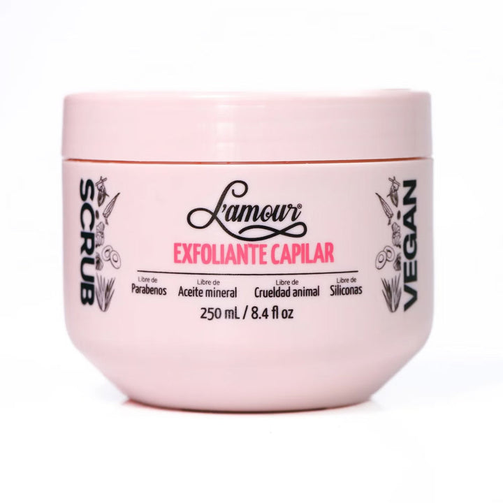 Exfoliante Capilar L'amour | Tratamiento Detox para un Cuero Cabelludo Saludable | 250 ml