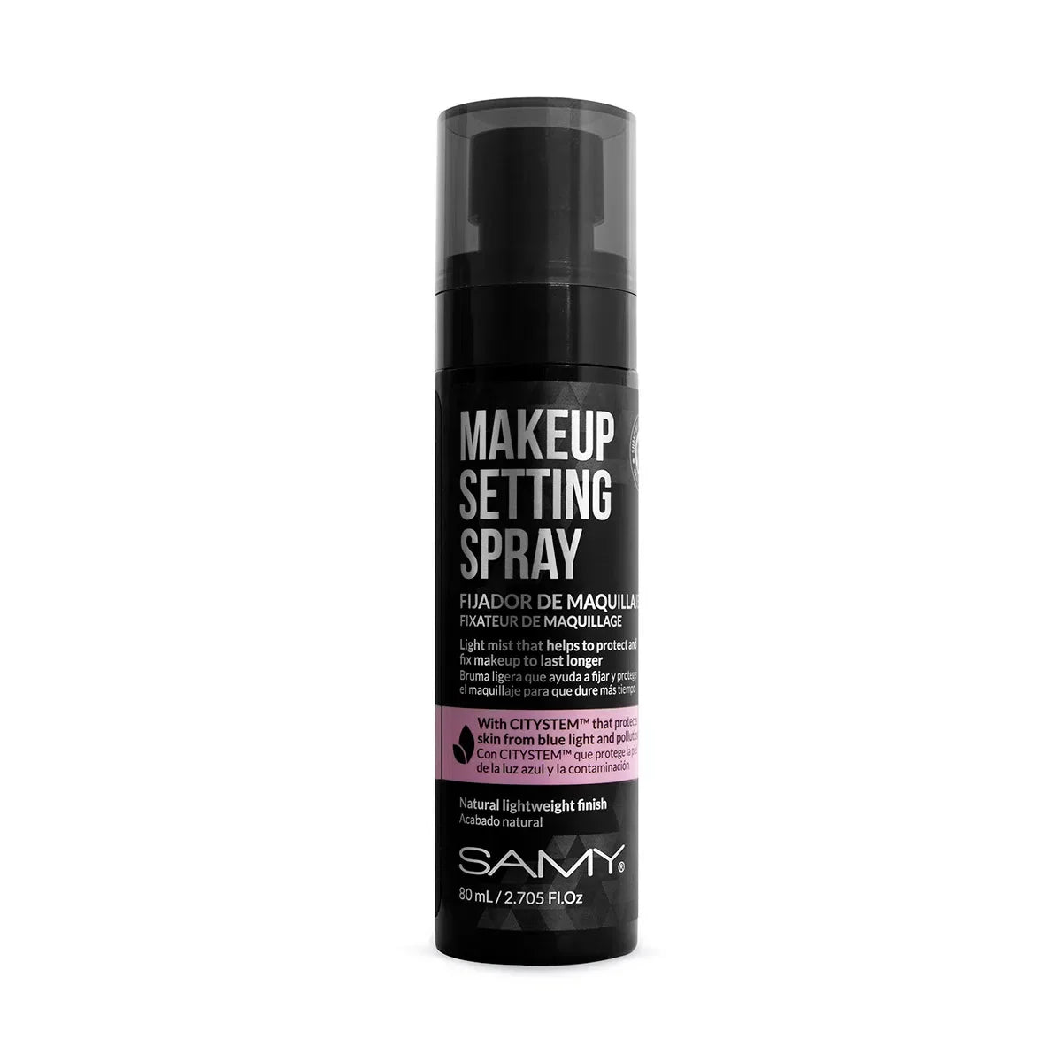 Fijador de Maquillaje Samy | Makeup Setting Spray con Tecnología CITYSTEM™