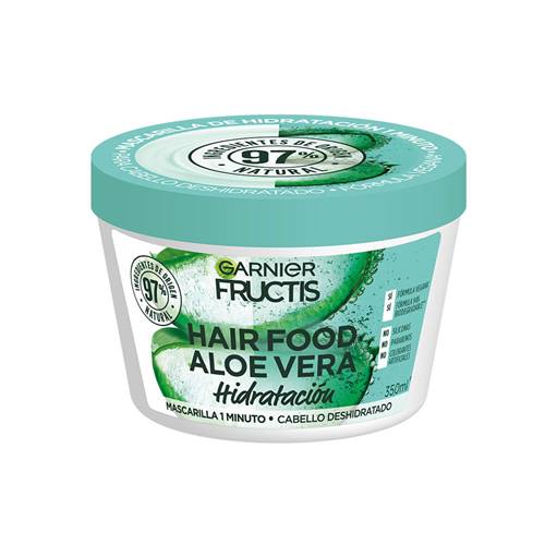 Garnier Fructis Hair Food Mascarilla Aloe Vera | Hidratación (350 ml)