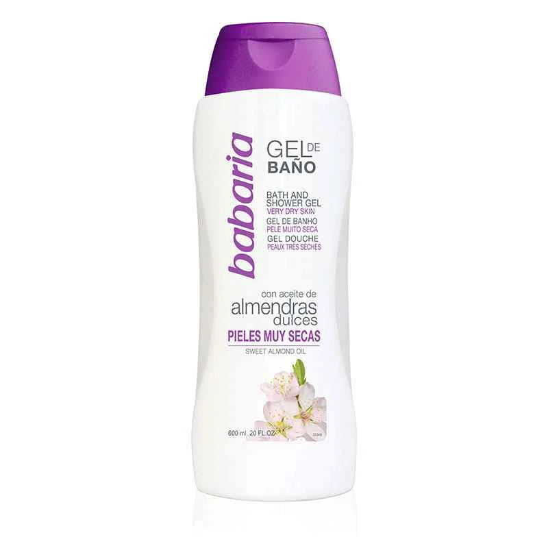 Gel de ducha aceite de almendras | Babaria almendras dulces | 600 mL.