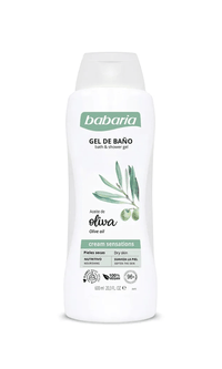 Gel de ducha aceite de oliva | Babaria cream sensations | Babaria 600 mL.