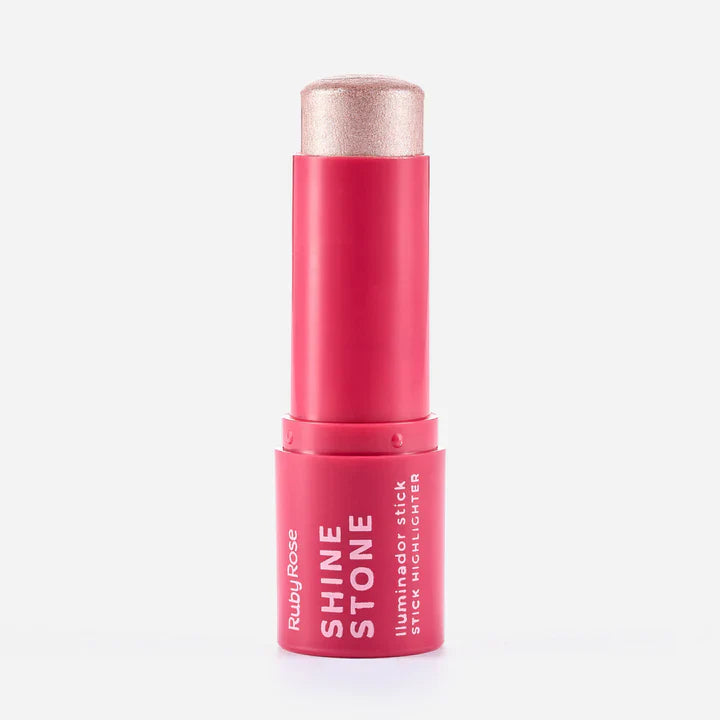 Iluminador en Stick Shine Stone Ruby Rose | Tono Luminous Quartz | Glow Radiante y Sofisticado
