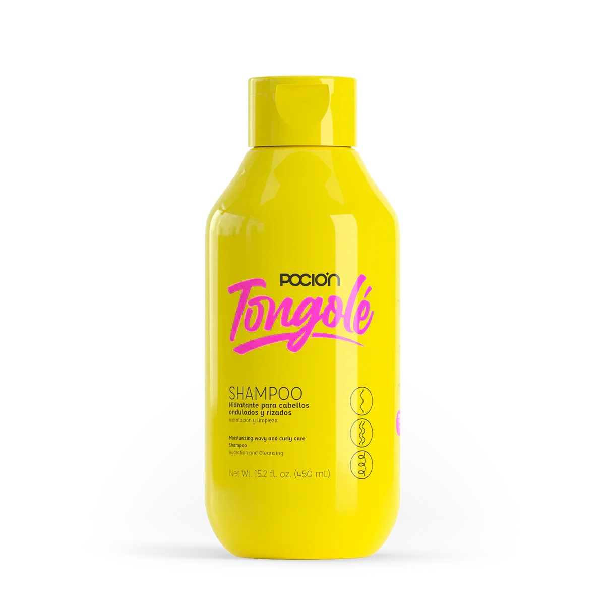 La Poción Shampoo Tongolé | Hidratante para Cabellos Ondulados y Rizados 450ml