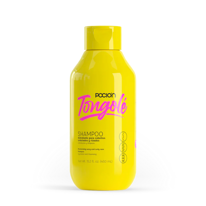La Poción Shampoo Tongolé | Hidratante para Cabellos Ondulados y Rizados 450ml
