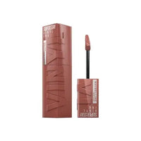 Labial Líquido Maybelline Super Stay Vinyl Ink | Tono Punchy 120 | Acabado Vinilo de Larga Duración