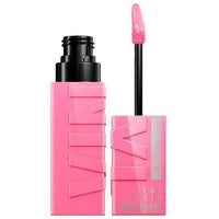 Labial Líquido Maybelline Super Stay Vinyl Ink | Tono Upbeat 155 | Acabado Vinilo de Larga Duración