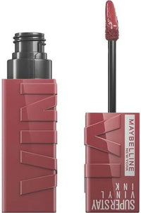 Labial Líquido Maybelline Super Stay Vinyl Ink | Tono Witty | Acabado Vinilo de Larga Duración