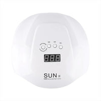 Lámpara UV/LED Profesional SUN X 54W | Cabina de Secado de Uñas con Temporizador y Pantalla Digital