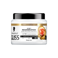Mascarilla Capilar Schwarzkopf Gliss 4-in-1 Regeneration | Reparación con Queratina | 400 ml