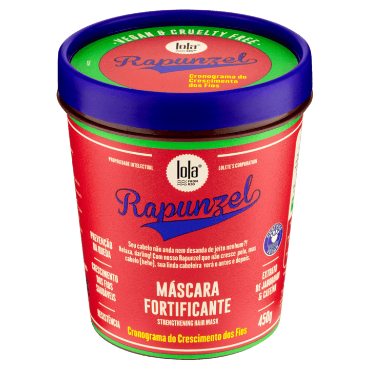 Mascarilla Fortificante Lola Rapunzel | Tratamiento para el Crecimiento Capilar (450g)