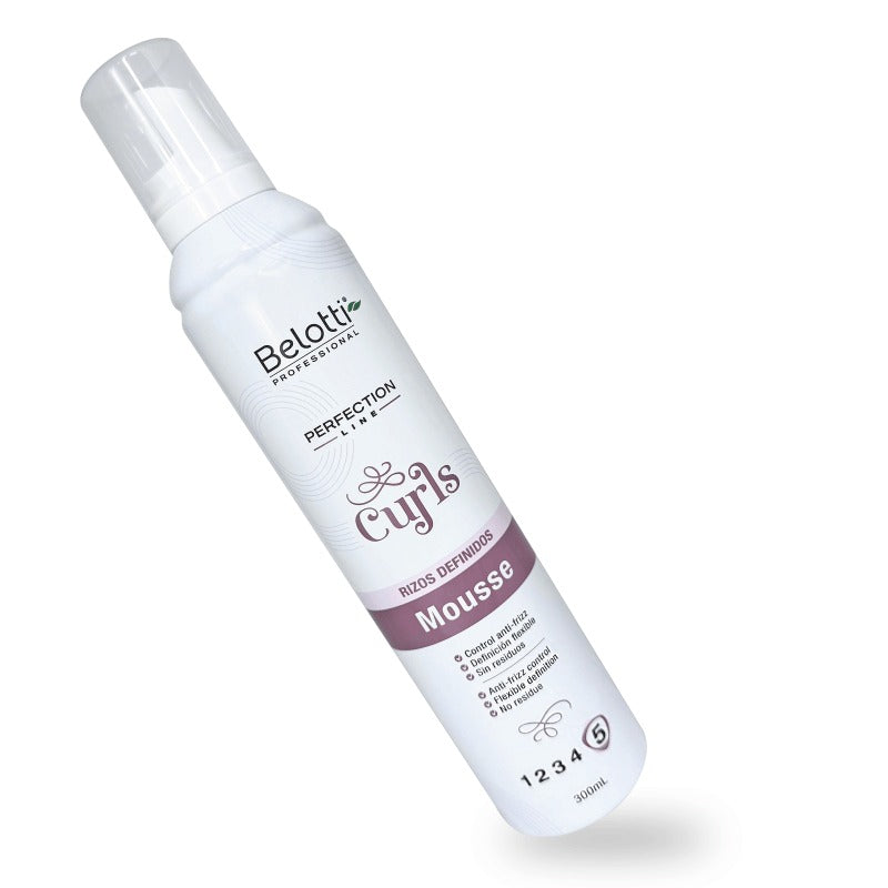 Mousse para Rizos Definidos Belotti Professional Curls | 300 ml