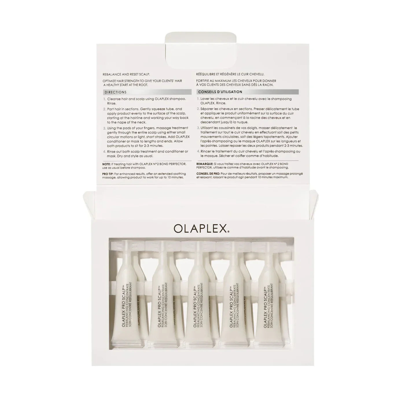 Olaplex Pro Scalp Rebalancing Concentrate Kit (10 x 4 ml) | Tratamiento Concentrado Reequilibrante para el Cuero Cabelludo