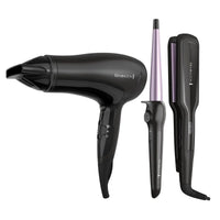 Pack Secadora-Alisadora-Rizadora Remington