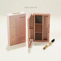 Paleta de Cejas Montoc Brow Set x 3 | Tono Light | Set Profesional de Definición
