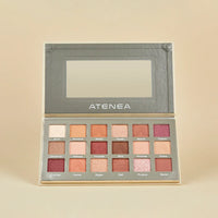 Paleta de Sombras Atenea Art Deco | 18 Tonos Inspirados en el Arte | Acabado Profesional