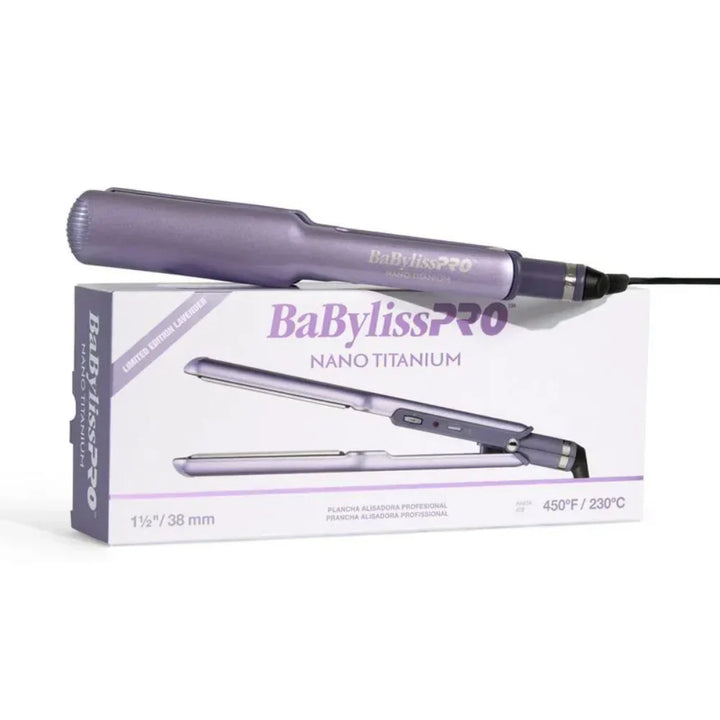 Plancha BaBylissPRO Nano Titanium Edición Morada