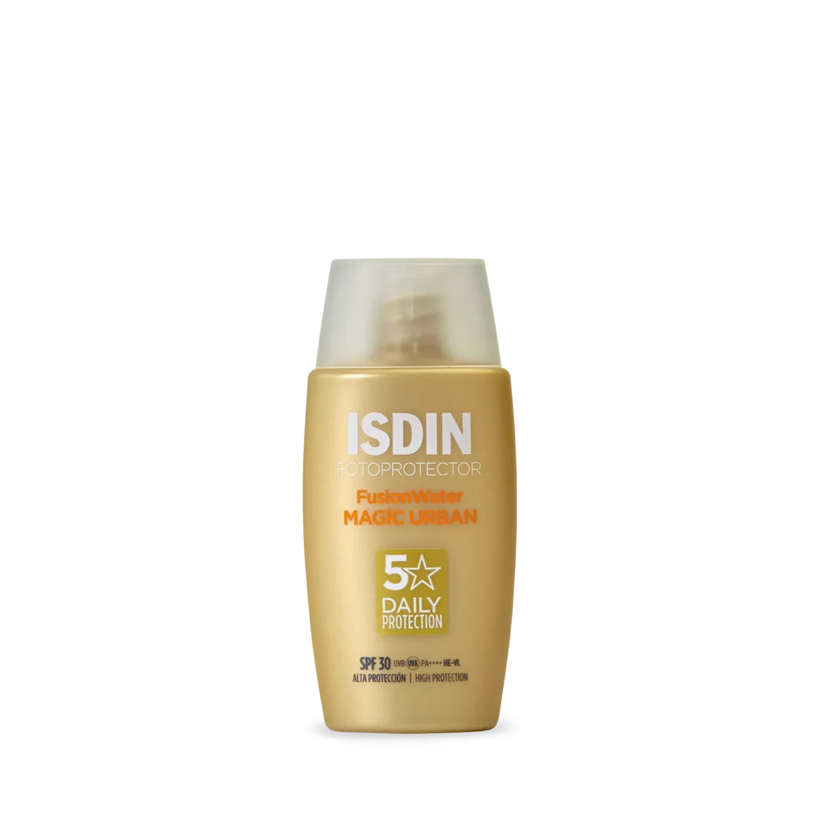 Protector Solar Facial Fusión Water Magic Urban ISDIN SPF30