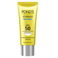 Protector Solar Facial Pond's UV Miracle Oil Control FPS 50 con Niasorcinol™ – 50ml