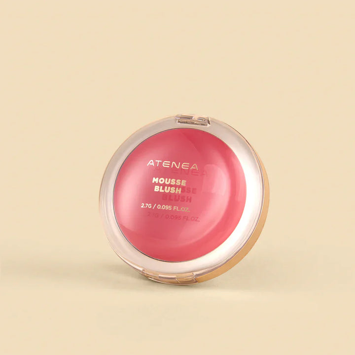 Rubor en Mousse Atenea | Mousse Blush ELECTRIC PINK | 2.7 g