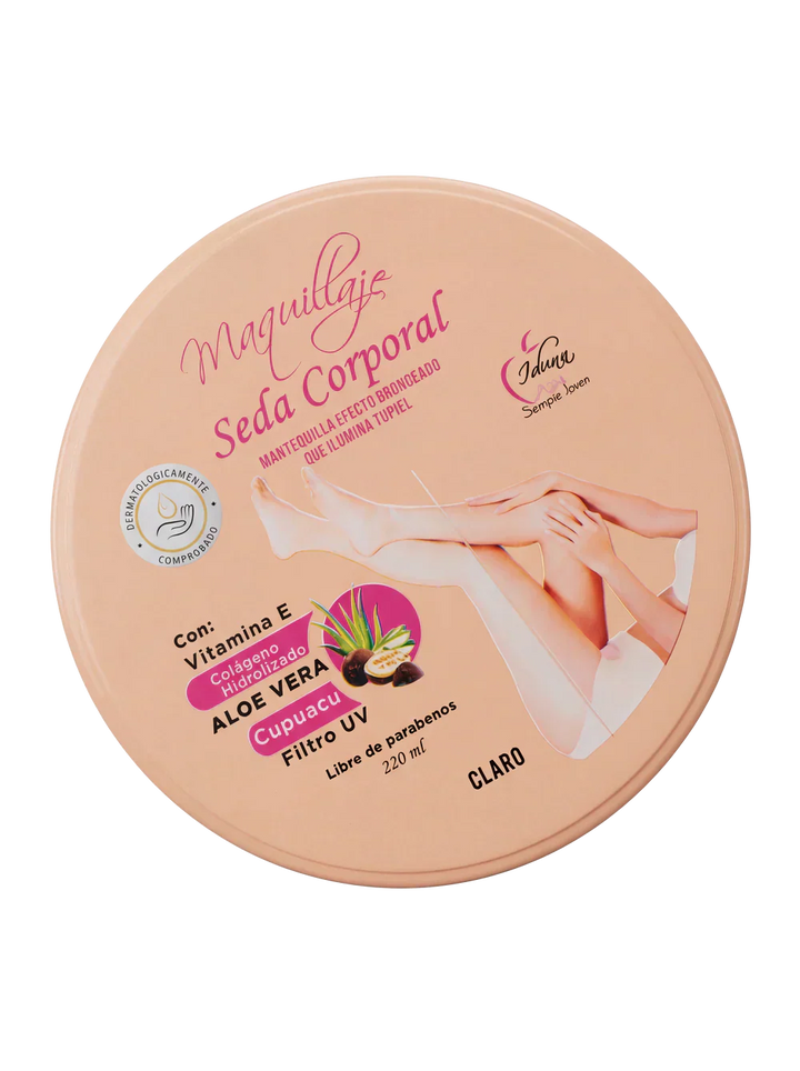 Seda Corporal Idunn - Mantequilla Efecto Bronceado e Iluminador (220 ml)