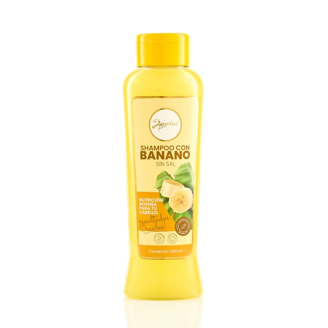 SHAMPOO ANYELUZ | 500ML BANANO