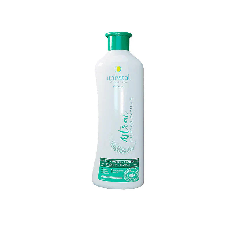 Shampoo Capilar Eclipse Univital 500ml: Nutrición y Reparación con Aminoácidos para Cabellos Maltratados