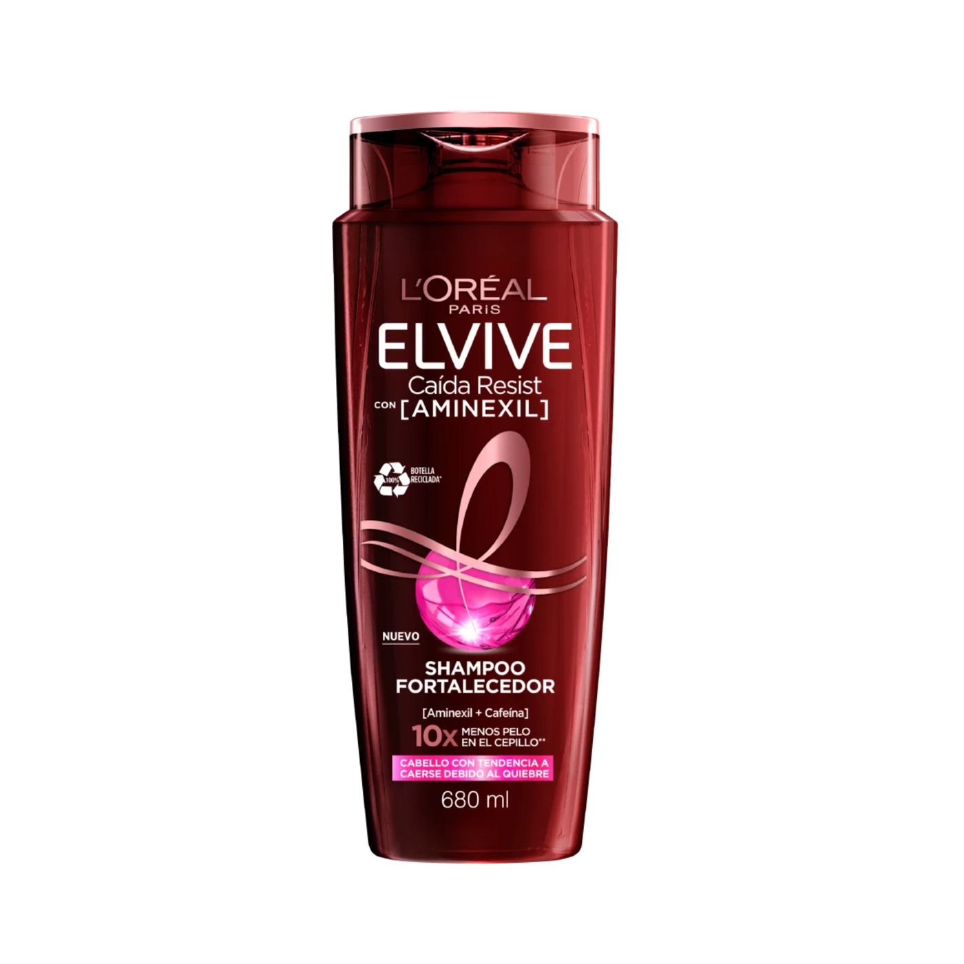 Shampoo Fortalecedor L'Oréal Elvive Caída Resist con Aminexil (370ml)
