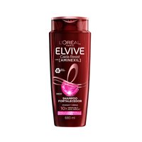 Shampoo Fortalecedor L'Oréal Elvive Caída Resist con Aminexil (370ml)